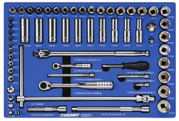 Picture of סט בוקסות "1/2+"1/4 מעורב 61 י"ח סיגנט