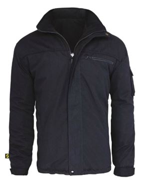 Picture of מעיל מנהלים פליז פנימי שחור סיגנט