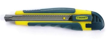 תמונה של סכין פלסטי + גומי להב צר סיגנט