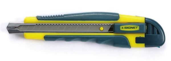 Picture of סכין פלסטי + גומי להב צר סיגנט