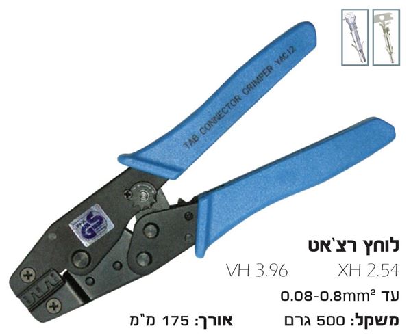 Picture of לוחץ נעלי גלויים MOLEX 0.08-0.8 ׁ