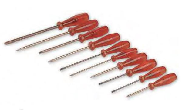 Picture of סט מברג שטוח+פיליפס אנטי 10 י"ח דונגס