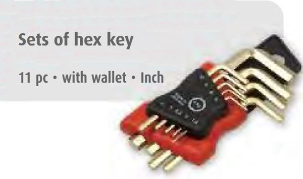 Picture of סט מפתחות אלן מוגן פיצוץ 1/16"-3/8" דונגס