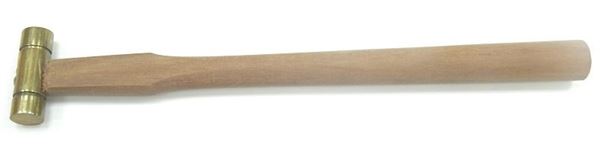 תמונה של פטיש נחושת ידית עץ
