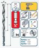 Picture of מקדחי סופר HSS קנה משושה למתכת במידות:2-8 מ"מ אלפן
