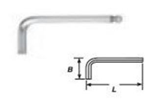 Picture of Short ballpoint hex key wrench BP 1.5