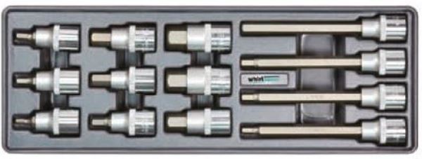 Picture of 1/2" Dr. Bit Socket Set, 13pcs