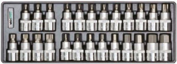 Picture of 1/2" Dr. Bit Socket Set , 25pcs