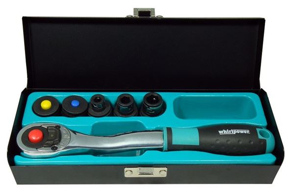 Picture of 6in 1 ratchet set 7 pc