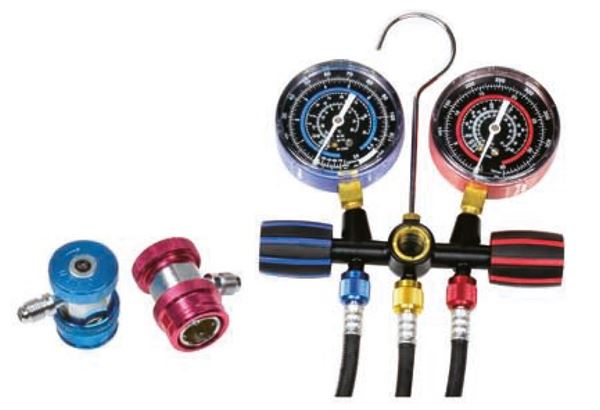 Picture of Testing Manifold Gauge 600/3000PSI