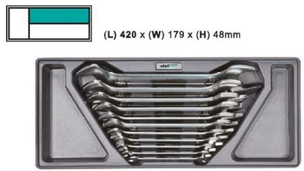 Picture of Double Open End Wrenchs Set, 11pcs