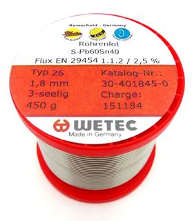 Picture of   Flux cored solder Pb 60Sn40 1.8