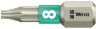 Picture of ביט TORX/כוכב, פלדת אל חלד/נירוסטה , לחדר נקי, טורקס 10 י"ח במידות:TX 8x25 וורה טורז'ן