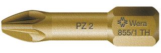 Picture of ביט פוזידרייב מוזהב - טורז'ן 10 י"ח במידות:PZ 1x25 וורה