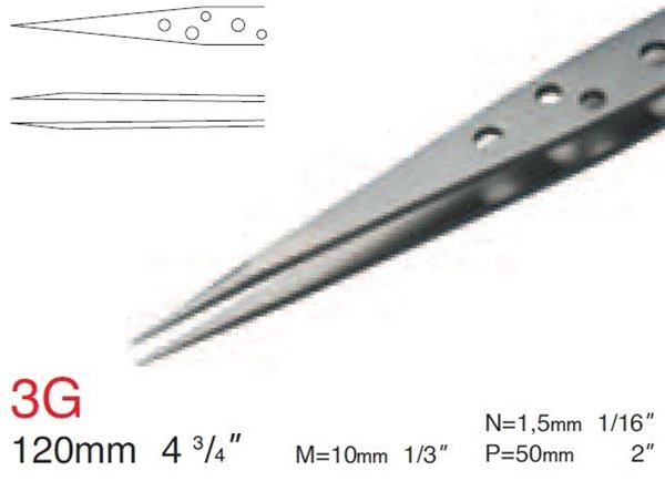 תמונה של פינצטה מנירוסטה 3G רוביס