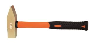 תמונה של פטיש מכונאים ידית פיברגלס 500 גרם אלומיניום + ברונזה AL-BR בקו