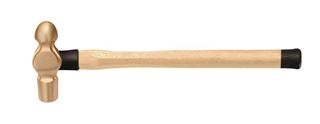 Picture of Non sparking Ball Pein hammer hickoy handle 340gr 