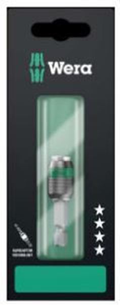 Picture of מוביל מגנטי Rapidaptor 889/4/1 K SB עם נעילה ושחרור מהיר בקארד 3 י"ח במידות:889/4/1 K 1 x 1/4"x50; וורה