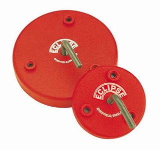 Picture of Ferrite Shallow Pot Magnets (with Hook)