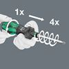 Picture of Wera 826 T Kraftform Turbo 0 Lunghezza 146 mm Attacco .
WERA