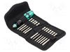 Picture of Compact set with 13-piece bicycle screwdriver. WERA