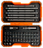 Picture of 1/4" Bit Set for Slotted/Phillips/Pozidriv/Hex/TORX® Tamper Screw - 54 Pcs  BAHCO