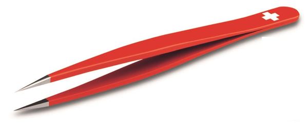 Picture of  TWEEZERS CROSS RUBIS