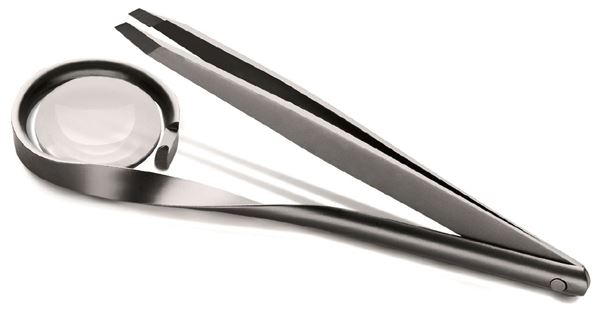 Picture of  TWEEZERS MAGNIFIER RUBIS