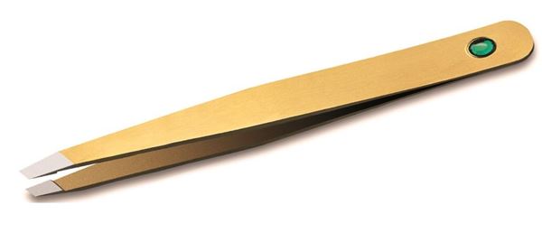 Picture of TWEEZERS SWAROVSKY GOLD RUBIS
