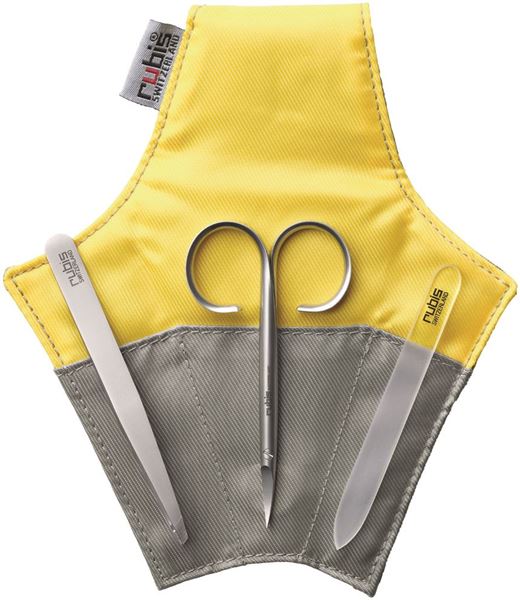 Picture of  Scissors SET MINUIT GREY YELLOW RUBIS