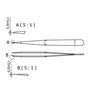 Picture of WEEZERS 00-SA-EPOXY
ESD Epoxy Coated Tweezers - Antimagnetic / Anti-acid SS - tips: straight, pointed, thick. OAL: mm
The tips are more robust, balanced and symmetrical to ensure a firm hold. Sandblasting and surface treatment make the tweezers scratch-resistant and anti-reflective.
These forceps are made of anti-magnetic, acid and chemical resistant surgical steel. This material provides a hard tip that is also precise and tapered.
Wir produzieren alle unsere Pinzetten in der Schweiz und halten dabei die höchsten Qualitätsstandards ein. Die Qualität unserer Produkte ist das Ergebnis einer Kombination aus modernster Technologie und Traditioneller Handwerkskunst. Modernes Know-how, Jahreszehnte der Erfahrung, beste Rohmaterialien, Ingenieurskunst und exklusive Gestaltung tragend dazu bei, dass Rubis Pinzetten heute eine Klasse für sich sind.RUBIS