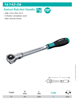 Picture of 1/2" Dr. Swivel Ratchet Handle, 72teeth 300mm.