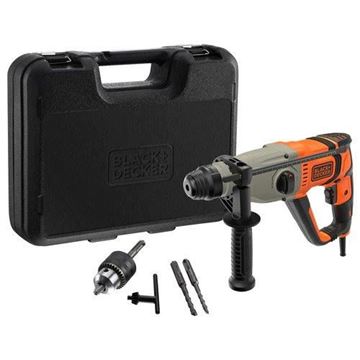 Picture of 800W Corded SDS-PLUS Hammer Drill and Kit Box BLACK & DECKER