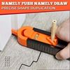 Picture of Profile Scribing Ruler Contour Gauge