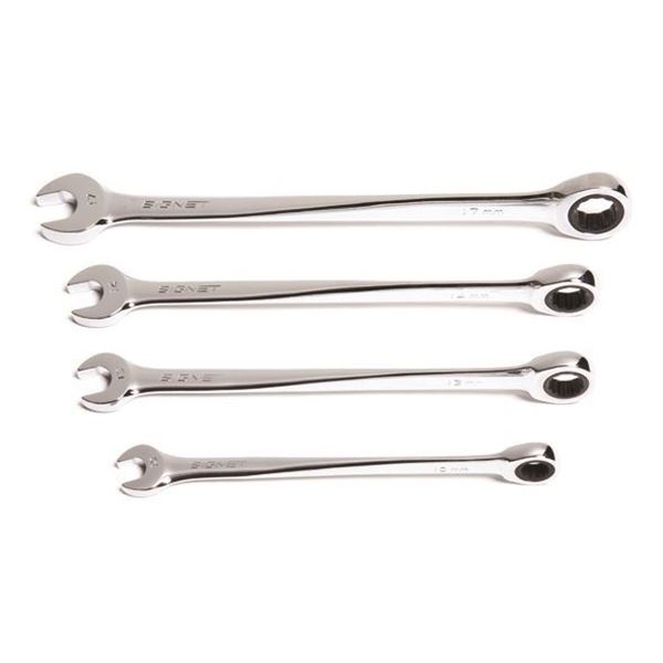 Picture of מפתחות רינג פתוח רצ'ט מסובב (10,13,14,17 מ"מ) סיגנט