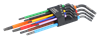 Picture of Long TORX® Coloured L-Key Set - 9 Pcs BAHCO