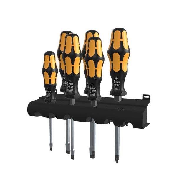 תמונה של סט מברגי דפיקה 6 יחידות  וורה