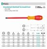 Picture of Insulated Slotted Screwdriver 1000V whirlpower