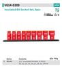 Picture of 1/2" Insulated Socket, 9Pcs