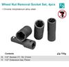 Picture of 1/2" Twist Wheel Nut Removal Socket Set, 4pcs whirlpower