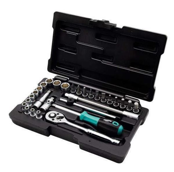 Picture of Socket set 1/4 mm 29 pcs WHIRLPOWER