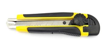 Picture of סכין יפני רחב ציפוי גומי כפתור 