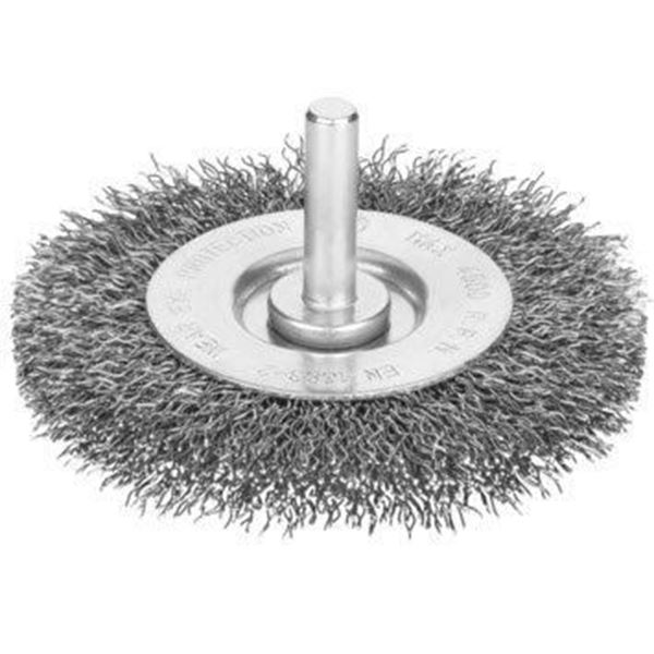 Picture of CrimpedStainlessWireWheel,75mm IRWIN