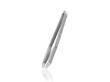 Picture of High-quality cosmetic tweezers made of aluminium with slanted tips