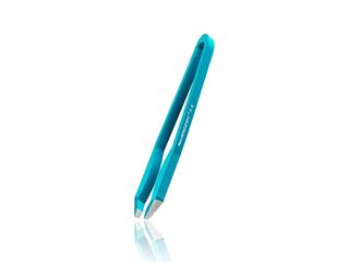 Picture of High-quality cosmetic tweezers made of aluminium with slanted tips