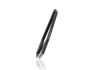 Picture of High-quality cosmetic tweezers made of aluminium with slanted tips