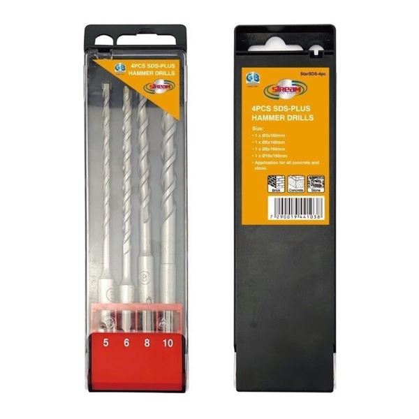 Picture of 4 pcs sds plus hammer drills NORTOLS
