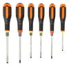 Picture of Through Blade Slotted/Phillips/Hex Screwdriver Set with Impact Grip 