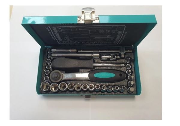 Picture of Socket set 1/4 mm