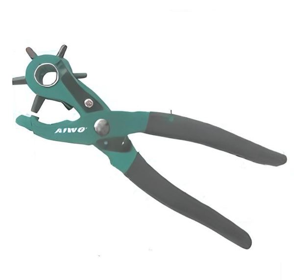 Picture of punch plier with dipped handle